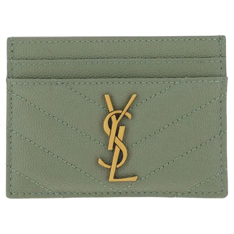 saint laurent card holder sale